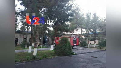 'MTRK binosida yong`in'ning rasmi