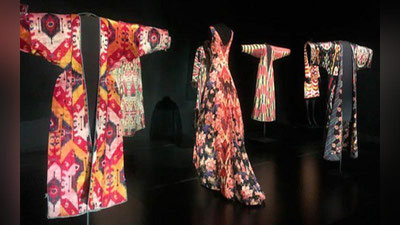 '“Sehrli diyor”ni sehrlagan o`zbek milliy matolari'ning rasmi