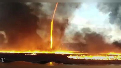 'Angliyada olovli quyun kuzatildi (Video)'ning rasmi