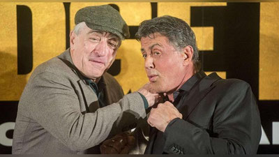 'Stallone Robert De Nironi 11 soniyada nokautga uchratishini 'ning rasmi