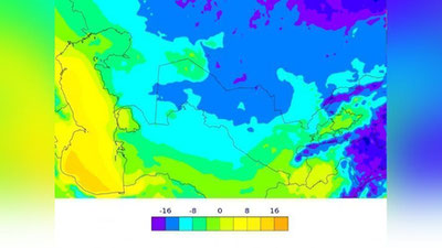 Изрображение 'Местами до 24-х градусов мороза: Узгидромет предупредил об усилении аномальных холодов'