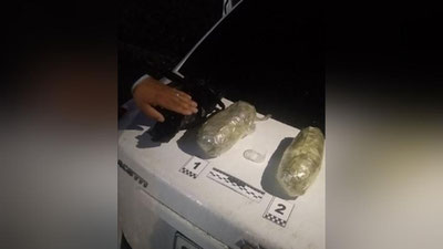 Изрображение 'В подвале у жителя Мирабадского района нашли почти 1 кг гашиша'