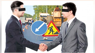 'NOSOZ YO`LLARNING SABABLARIDAN BIRI FOSh BO`LDI'ning rasmi