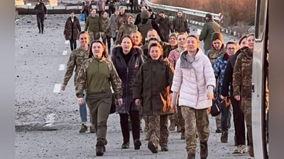 'Ukraina o`zining 108 nafar ayol harbiy xizmatchisini vataniga qaytardi'ning rasmi