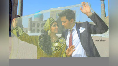 '​Gulchehra Eshonqulova va Sharof Sharapovlarning nikoh to`ylari bo`lib o`tdi (Video)'ning rasmi