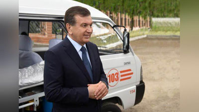 '​ШАВКАТ МИРЗИЁЕВ «SHIFO NUR» КЎПТАРМОҚЛИ ТИББИЁТ МАРКАЗИДА БЎЛДИ'ning rasmi