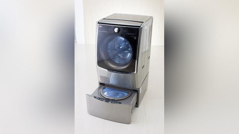 '“LG” IKKITA BARABANLI KIR YuVISh MAShINASINI NAMOYISh QILDI'ning rasmi