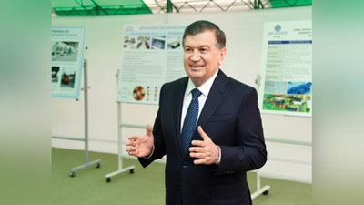 'ShAVKAT MIRZIYoEV: TOShKENT ShAHRINING HAR BIR TUMANIDA 10 TADAN ZAMONAVIY SUZISh HAVZASI QURISh KERAK'ning rasmi