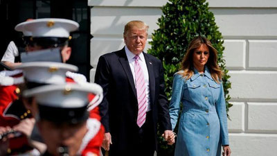 'Tramp Buyuk Britaniya hamda Fransiyaga rasmiy tashrif bilan borishi kutilmoqda 'ning rasmi