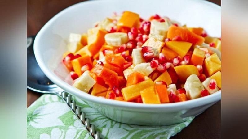 Изрображение 'РЕЦЕПТ К НОВОМУ ГОДУ: САЛАТ ИЗ ЭКЗОТИЧЕСКИХ ФРУКТОВ'