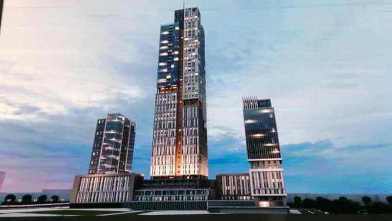 'Markaziy Osiyodagi eng baland bino Toshkentda qad rostlaydi'ning rasmi