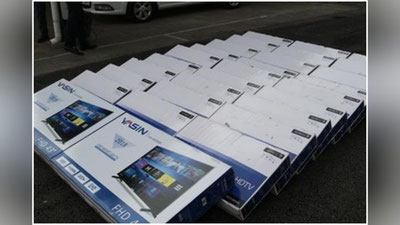 'Bojxonachilar noqonuniy olib kirilayotgan televizorlarni to`xtatib qoldilar'ning rasmi