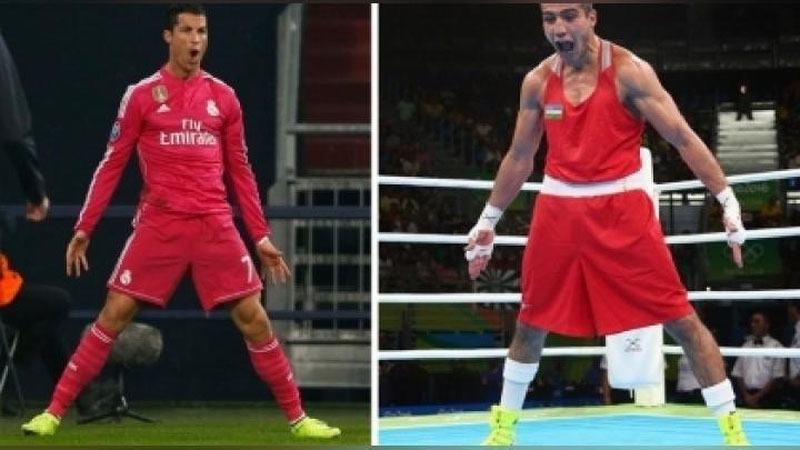 Изрображение 'ШАХРАМ ГИЯСОВ ПРОСЛАВИЛСЯ В ИНТЕРНЕТЕ КОПИРОВАНИЕМ РОНАЛДУ'