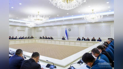 'Tanqidiy ruhda o`tgan yig`ilishda ichki ishlar organlaridagi ayrim rahbarlar lavozimdan ozod etildi'ning rasmi