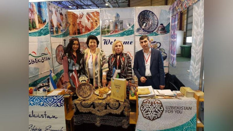 'Samarqandning turizm salohiyati "Balttour-2019" namoyish etilmoqda'ning rasmi