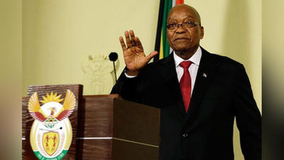 'Кўп хотинли ЖАР президенти ўз партияси билан уришиб қолиб, истеъфога чиқди'ning rasmi