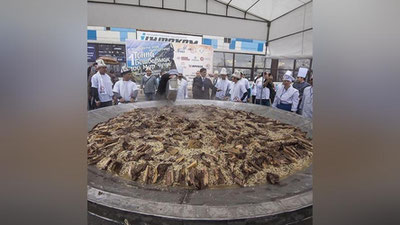 '1,5 тонналик бешбармоқ ва 117 метрлик қази Гиннес рекордлари китобига кириши мумкин  (видео)'ning rasmi