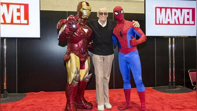 'Marvel komikslari muallifi Sten Li vafot etdi 'ning rasmi