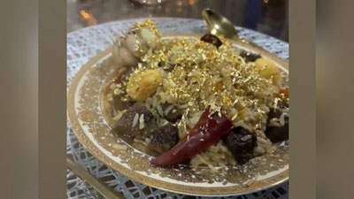 'Қўқонда 1 килограмми 3 500 АҚШ доллари бўлган, олтинли ош дамланаётгани айтилмоқда'ning rasmi