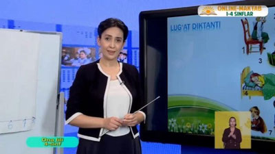 'Efirga uzatiladigan televizion darslar jadvali e`lon qilindi'ning rasmi