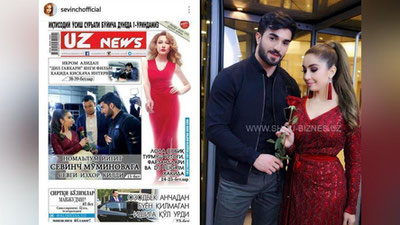 '​Севинч Мўминованинг янги клипи учун “Даракчи” газетасининг муқоваси сохталаштирилди(Фото)'ning rasmi