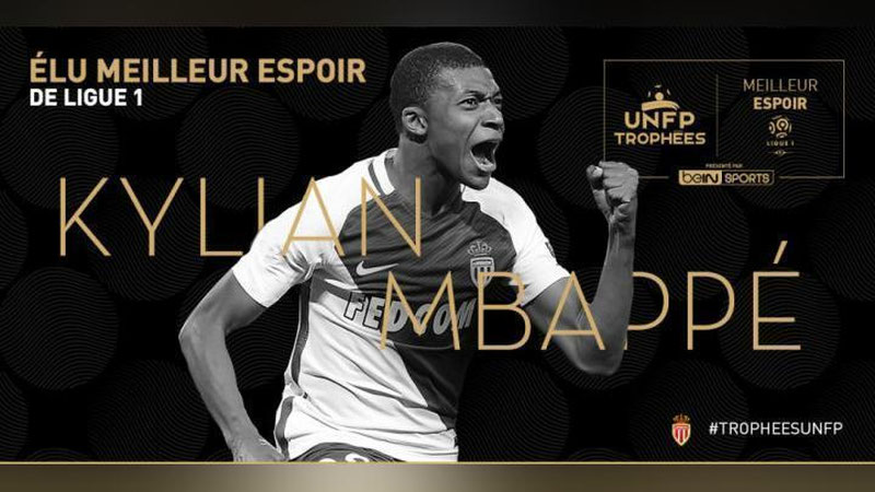 'Килиан Мбаппе – Францияда мавсумнинг энг яхши ёш футболчиси!'ning rasmi