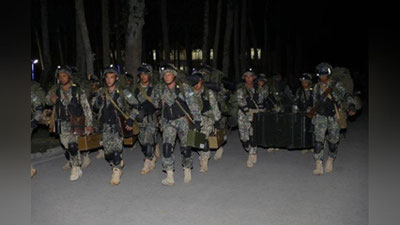 'Samarqand va Jizzax garnizonidagi harbiy qismlarda inspektorlik tekshiruvi o`tkazilmoqda'ning rasmi