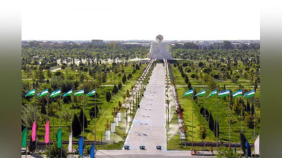 'Davlatimiz rahbarining Buxoroga tashrifi boshlandi 'ning rasmi