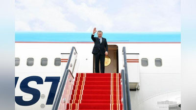 'Prezidentimiz Birlashgan Arab Amirliklariga rasmiy tashrifini yakunlab, Toshkentga jo`nab ketdi (foto)'ning rasmi