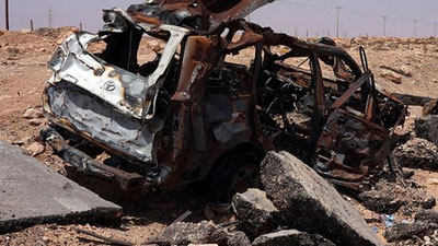 '​ИДЛИБДА МИНАЛАНГАН МАШИНАНИ БОШҚАРГАН ХУДКУШ ТЕРРОРЧИЛАР ШТАБ-КВАРТИРАСИНИ ПОРТЛАТДИ'ning rasmi