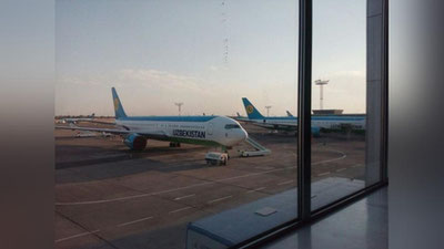 'Noqulay ob-havo sabab "Toshkent" aeroporti faoliyati vaqtinchalik cheklandi'ning rasmi