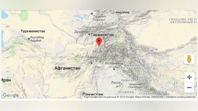 Изрображение 'Слабые подземные толчки ощутили в Узбекистане'