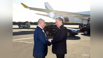 'Prezident Toshkentga jo`nab ketdi'ning rasmi