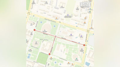 Изрображение 'Участки двух центральных дорог в Ташкенте закроют до 11 января'