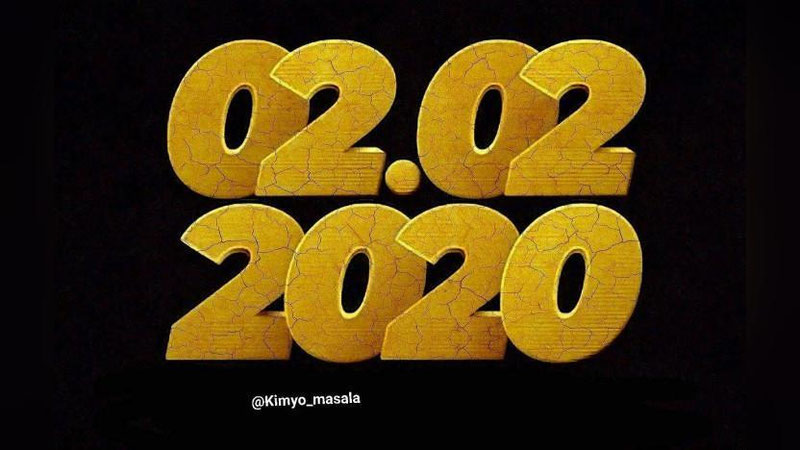 'Bugun chapdan o`ngga, o`ngdan chapga o`qilsa ham bir xil sana chiqadigan kun'ning rasmi