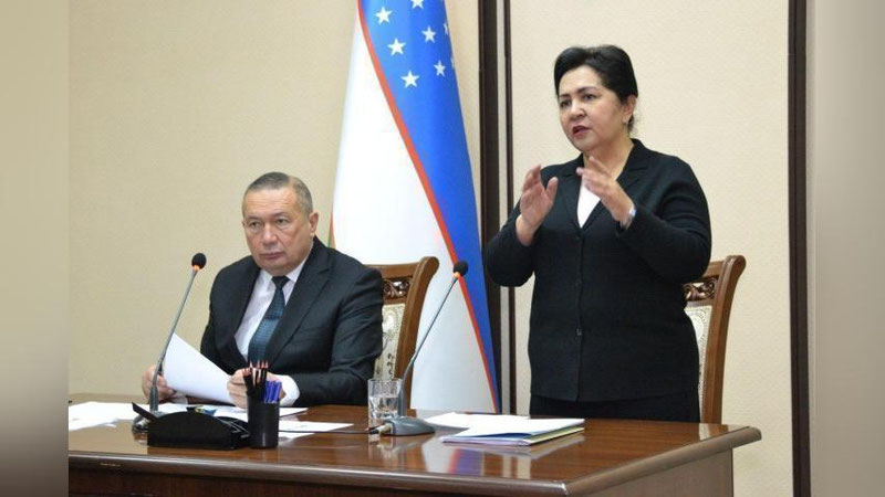 'Tanzila Narbaeva: Qoniqarsiz faoliyat yuritayotgan amaldorlarga mahalliy Kengashlar tomonidan chora ko`rish amaliyoti joriy etiladi'ning rasmi