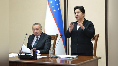'Tanzila Narbaeva: Qoniqarsiz faoliyat yuritayotgan amaldorlarga mahalliy Kengashlar tomonidan chora ko`rish amaliyoti joriy etiladi'ning rasmi