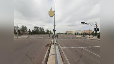 Изрображение 'В Алмалыке полностью прекращается движение частного автотранспорта (фото)'