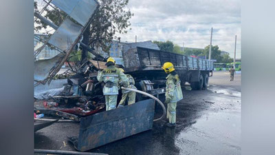 Изрображение 'Страшное ДТП в Ташкенте унесло жизни 2-х человек (фото, видео, 18+)'