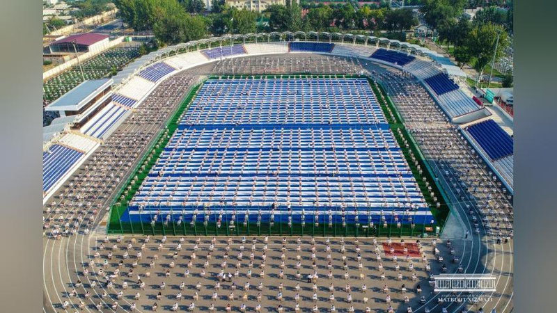 Изрображение 'В Узбекистане стартовали вступительные экзамены в вузы (фото, видео)'