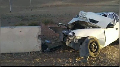 'G`uzorda “Nekciya” beton to`siqqa urildi'ning rasmi