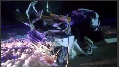 'Navoiyda tezlikni oshirgan haydovchi dahshatli halokatga uchradi(video)'ning rasmi