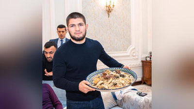 Изрображение 'Хабиб Нурмагомедов поделился фотоотчетом о визите в Ташкент'