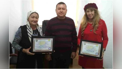 'Sirdaryoda grant tanlovda g`oliblariga 20 million so`mlik sertifikatlar topshirildi'ning rasmi