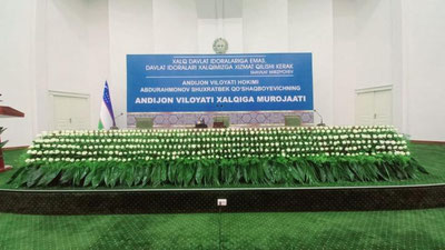 'Andijon viloyat hokimi suv, elektr va gaz ta`minotidagi ba`zi muammo va sirlarni ochiqladi'ning rasmi
