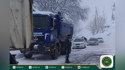 '“Taxtaqoracha” dovonida avtotransport vositalarining harakati tiklandi'ning rasmi