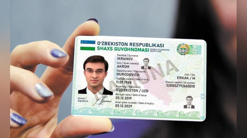 'Шахсни тасдиқловчи ID-картани олиш ёки алмаштириш жараёнидаги айрим бўшлиқлар тўлдирилади'ning rasmi