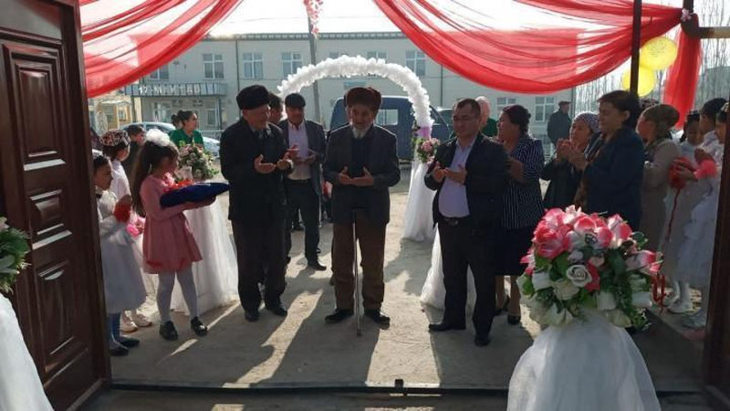 'Oqqo`rg`onda zamonaviy bolalar bog`chasi foydalanishga topshirildi'ning rasmi