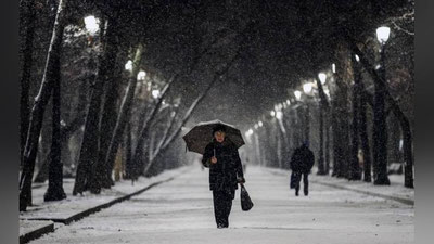 '23 fevral Moskvada qishning eng sovuq kuni sifatida qayd etildi'ning rasmi