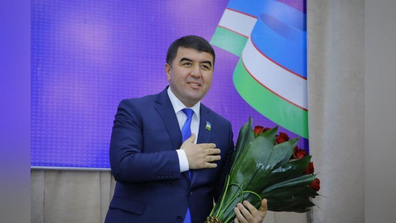 'Shavkatjon Abdurazzaqov Oliy Majlis Senati a`zosi etib saylandi'ning rasmi